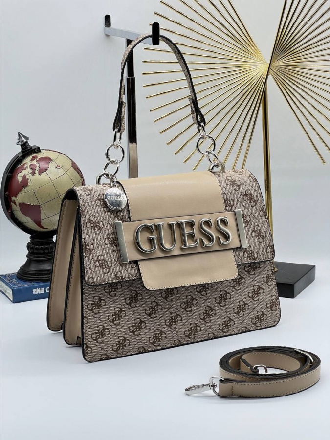 Женская Сумка \ GUESS KERRIGAN \ АРТ-OL35498 Черный