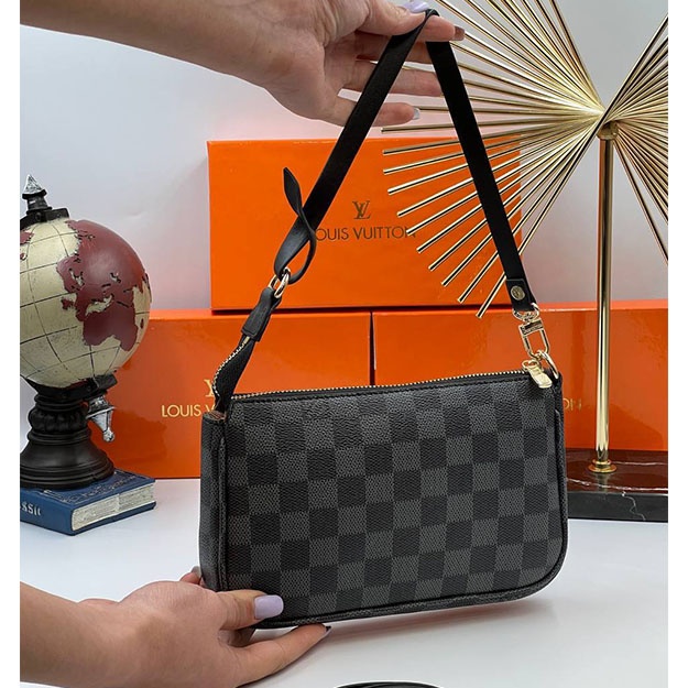 Ayollar Sumkasi/ LOUIS VUITTON/ ART-OL3658 Kulrang/Qora