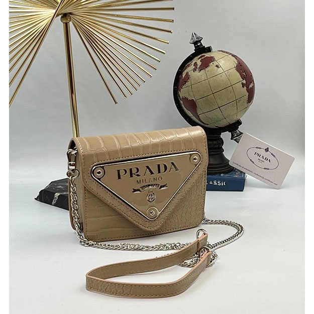 Ayollar Sumkasi/ PRADA/ ART-OL3655 sarg‘ish rang
