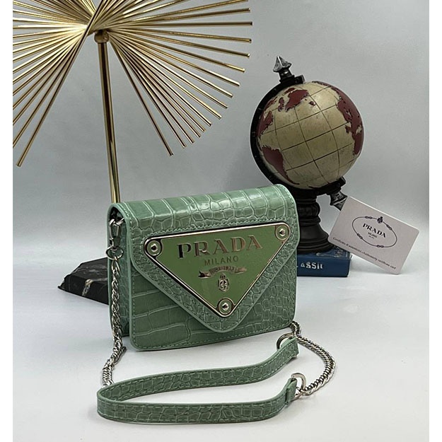 Ayollar Sumkasi/ PRADA/ ART-OL3655 Yashil dengiz
