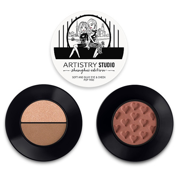 Ko‘z qovoqlari va yuz qizarishi uchun bo‘yoq to‘plam Artistry Studio Nudes