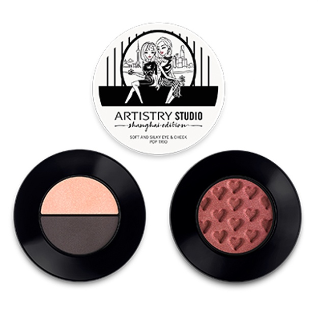 Ko‘z qovoqlari va yuz qizarishi uchun bo‘yoq to‘plam Artistry Studio Peach