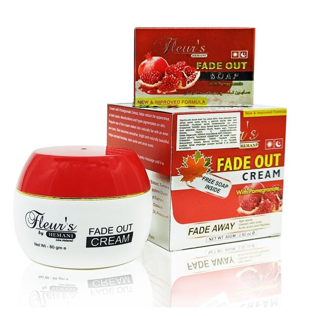 Крем для лица от тёмных пятен Fleurs  (Fade out Pomegranate) 80gr