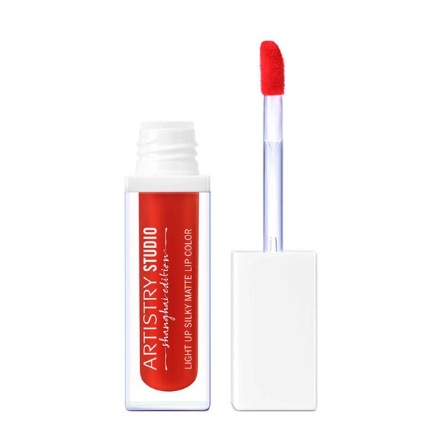 Матовая жидкая помада для губ с подсветкой Artistry Studio Cherry Red