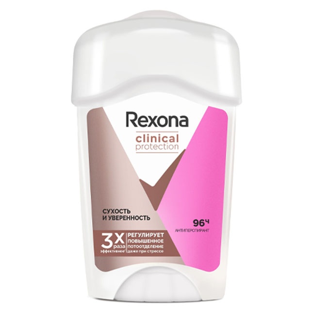 Antiperspirant Rexona Clinical Protection Quruqlik va ishonch 50 ml Moskva