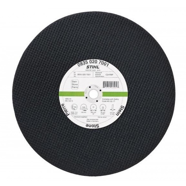 Tosh va beton uchun kesish g‘ildiragi STIHL K-BA O 400mm/16" (0835-020-7002)