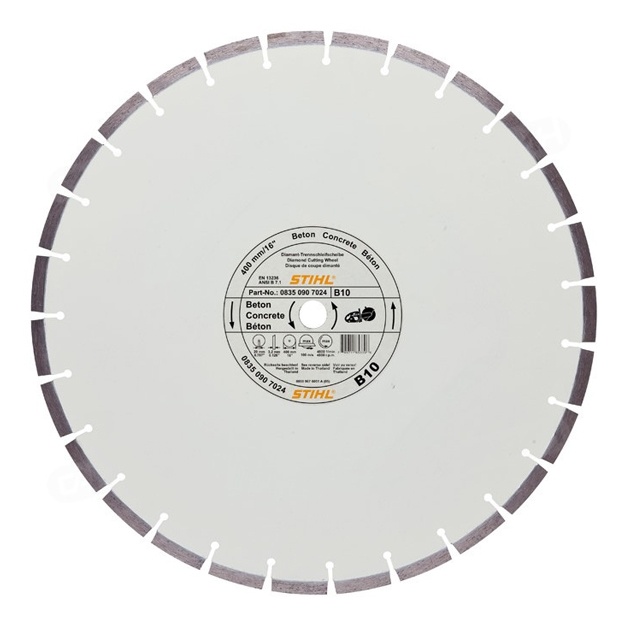 Отрезной круг STIHL бетон D-B10 400mm/16" (0835-090-7024)