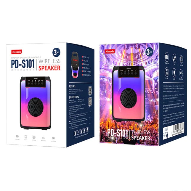 Портативная колонка Azeada PD-S101