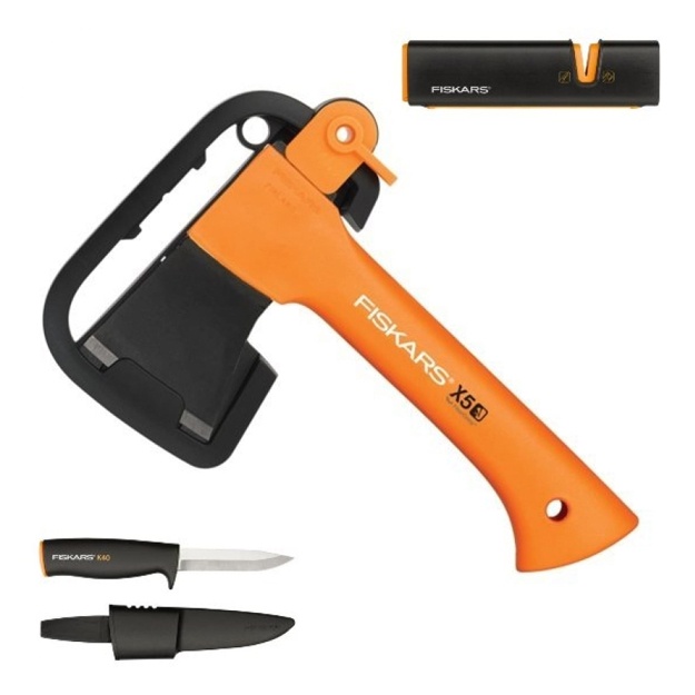 To‘plam Fiskars universal bolta X5 pichoq K40 o‘tkirlashtiruvchi Xsharp 1057913