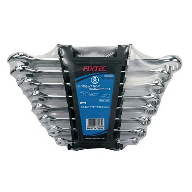 Ikkita ochiq uchli kalit to‘plami Fixtec 8 ta FHDO0008