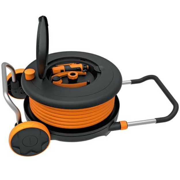 Shlang g‘altak bilan 1/2" 20 m va aksessuarlar to‘plami Fiskars