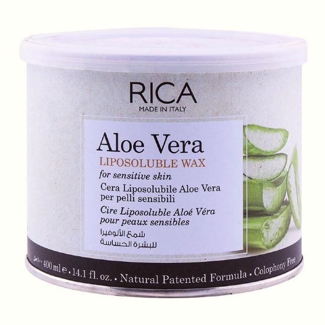 Yog‘da eriydigan mum RICA Aloe Vera 400ml