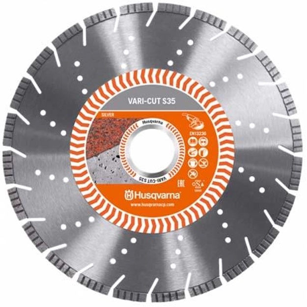 Диск алмазный Husqvarna Vari-Cut S35 350-25,4/20 (587 90 58-01)