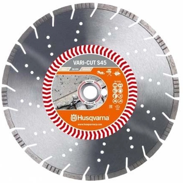 Диск алмазный Husqvarna Vari-Cut S45 400-25,4/20 (579 81 74-30)