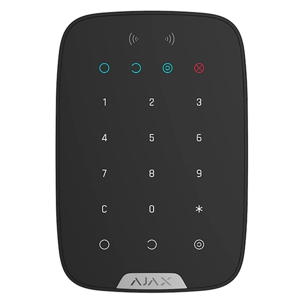 Беспроводная сенсорная клавиатура AJAX KeyPad Plus (26077.83.BL1)