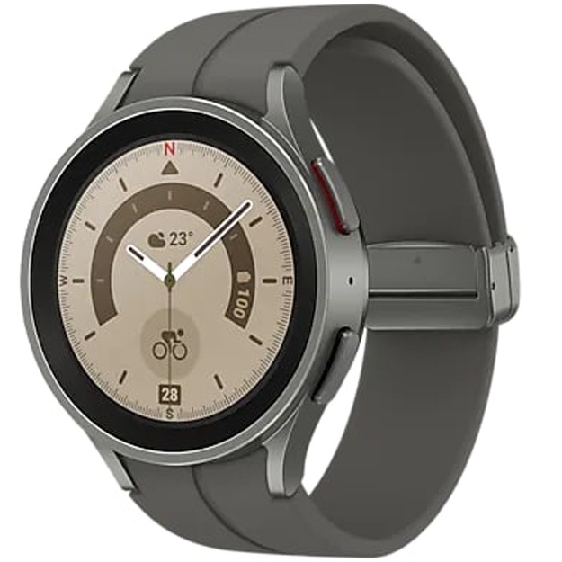 Smart-soat Samsung Galaxy Watch5 Pro Kulrang titan