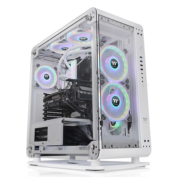 Kompyuter korpusi Core P6 Tempered Glass Snow Mid Tower Chassis CA-1V2-00M6WN-00