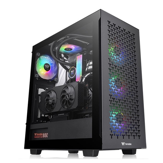 Kompyuter korpusi Thermaltake V350 TG ARGB Air Mid Tower Chassis CA-1S3-00M1WN-03