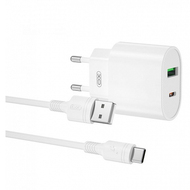 Zaryadlovchi qurilmasi XO L81A QC 3.0 PD 1USB 18W Type-C + Kabel