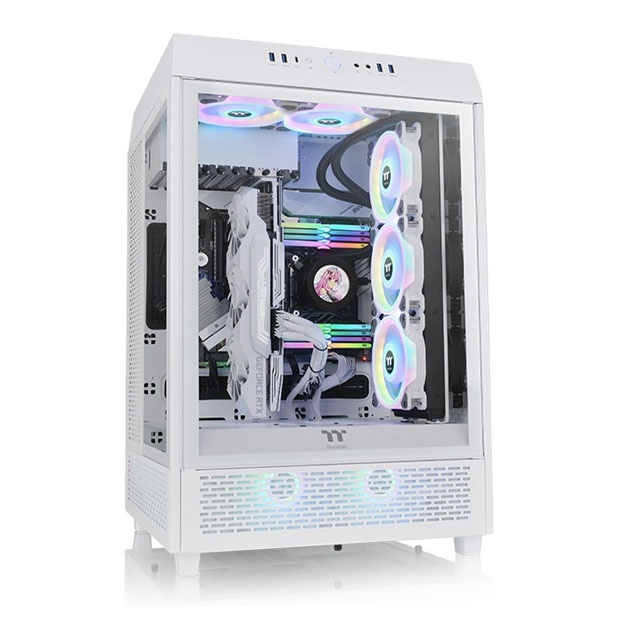 Kompyuter korpusi The Tower 500 Snow Mid Tower Chassis CA-1X1-00M6WN-00