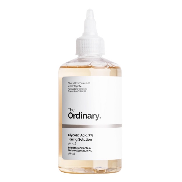 Glikolik kislota yuz uchun tonik The Ordinary Glycolic Acid 7% Toning Solution 240 ml