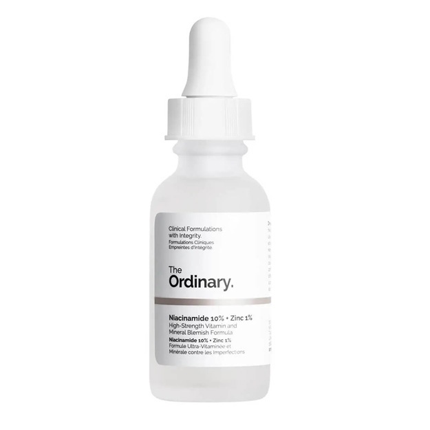 Muammoli teri uchun sarum The Ordinary Niacinamide 10% + Zinc 1% 30 ml