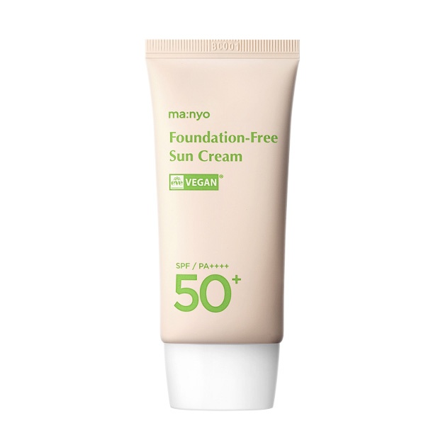 Quyoshdan himoyalovchi tonal krem Manyo Foundation Free Sun Cream SPF50+ PA++++ 50ml