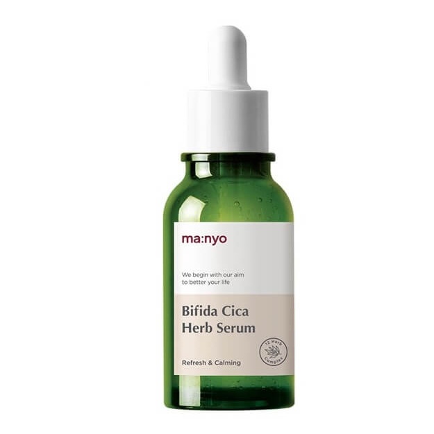 Успокаивающая сыворотка против воспалений Manyo Bifida Cica Herb Serum 50мл
