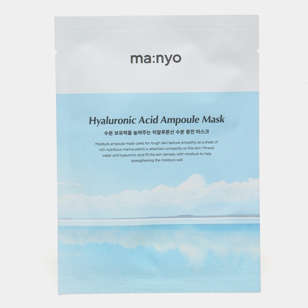 Gialuron kislotasi bilan namlovchi niqob Manyo Hyaluronic Acid Ampoule Mask 1dona