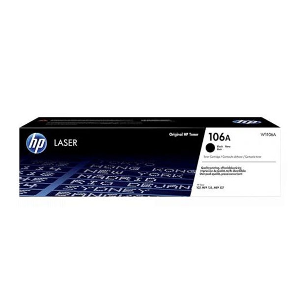 Оригинальный лазерный картридж HP 106A (W1106A)