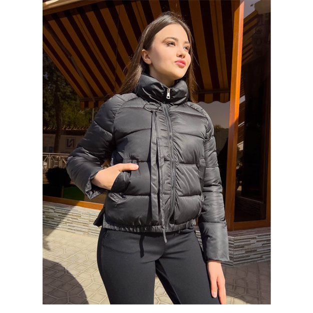 Ayollar Kurtkasi Anaki Kuz-qish 172 L qora