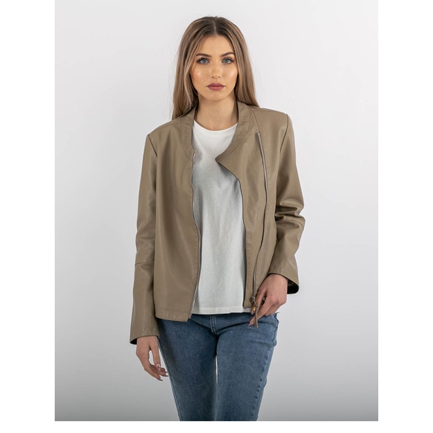 Ayollar Kurtkasi Anaki Kuz-Qish 2158 L qaymoq rang