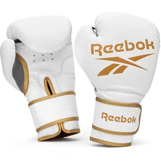 Boks qo‘lqoplari Reebok Oq / tillarang