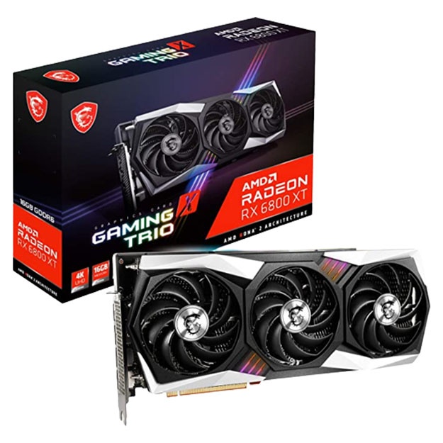 Video karta MSI RX 6800XT Gaming X Trio 16gb GDDR6