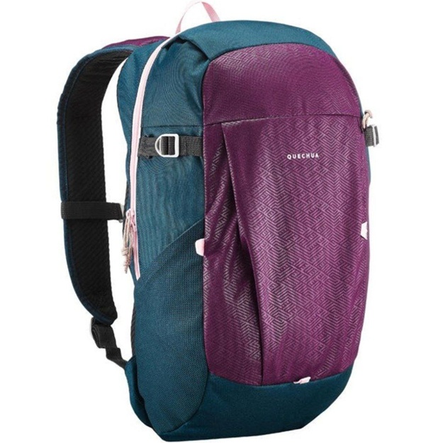 Рюкзак Decathlon Quechua 20-литровый Фиолетовый/зеленый