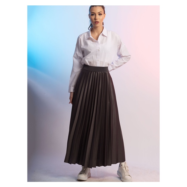 Ayollar Yubkasi Anaki 14458 L Qora