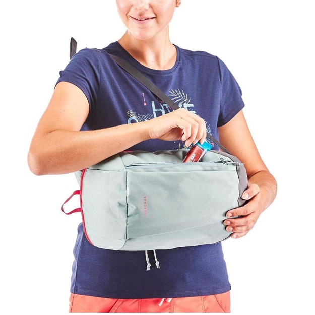 Ryukzak  10L - Decathlon Quechua Arpenaz Yashil dengiz