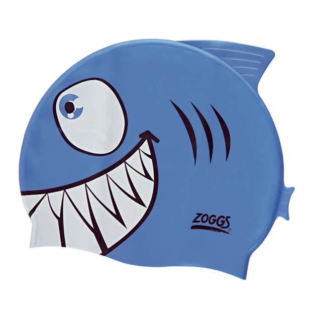 Шапочка для плавания Zoggs Junior Character Голубой