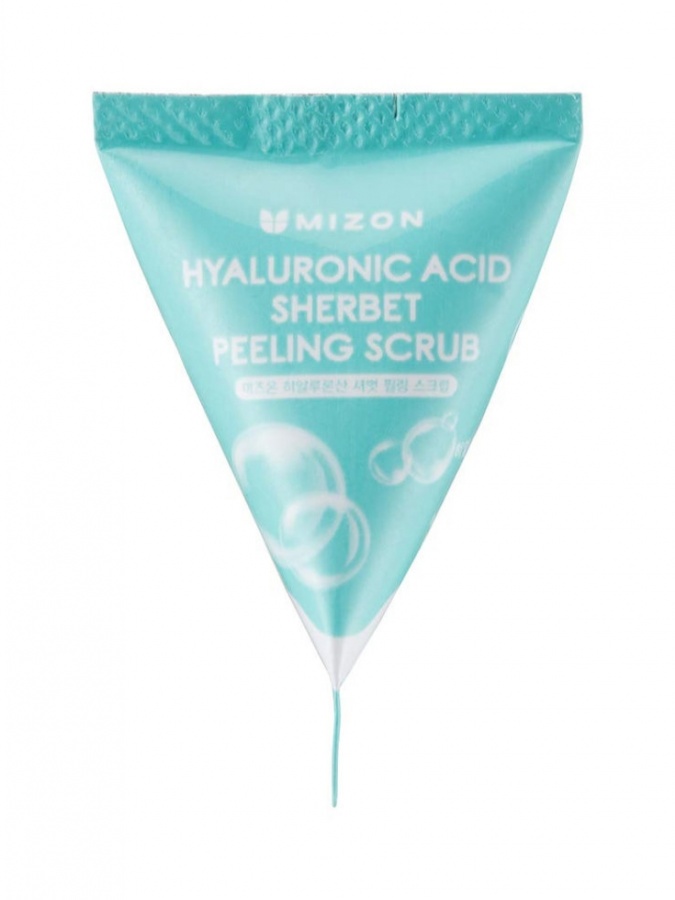 Гиалуроновый скраб Mizon Hyaluronic Sherbet Peeling Scrub 7 г
