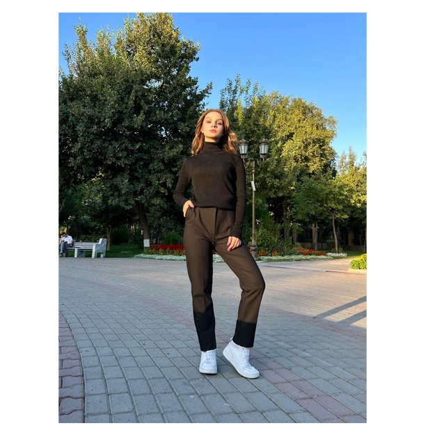 Женская Кофта Водолазка Anaki ART 63987 Чёрный