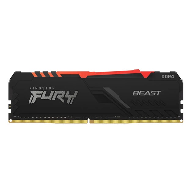 Оперативная память Kingston FURY Beast RGB 8 ГБ DDR4 3200 МГц DIMM CL16 KF432C16BBAK2