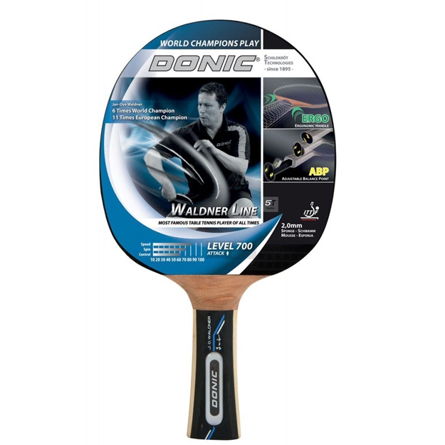 Stol tennisi uchun raketkalar Donic-Schildkröt Waldner 700