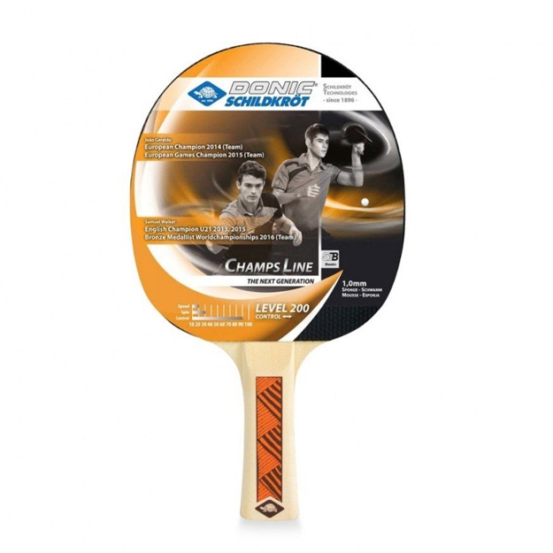 Stol tennisi uchun  raketkalar  Donic TT Hobby 200 Qora