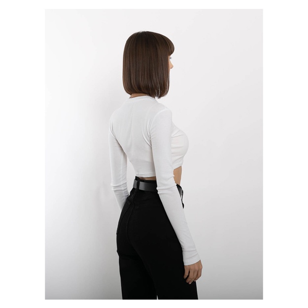 Ayollar Koftasi Anaki ART 22259 S Oq