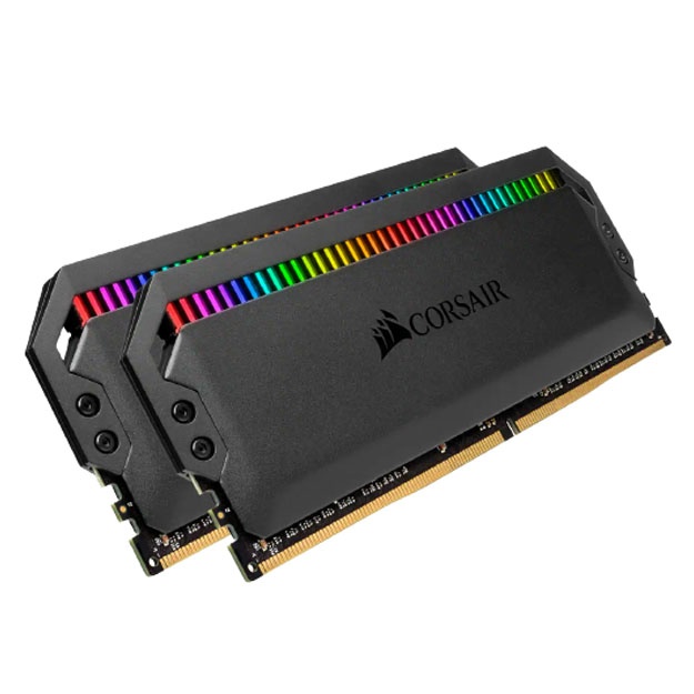 Оперативная память Diminator Platunim RGB 16 ГБ (2 x 8 ГБ) DDR4 DRAM 3200 МГц C16 черный