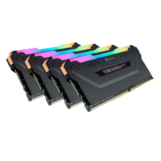 Оперативная память Vengeance RGB PRO 128 ГБ (4 x 32 ГБ) DDR4 DRAM 3600 МГц C18