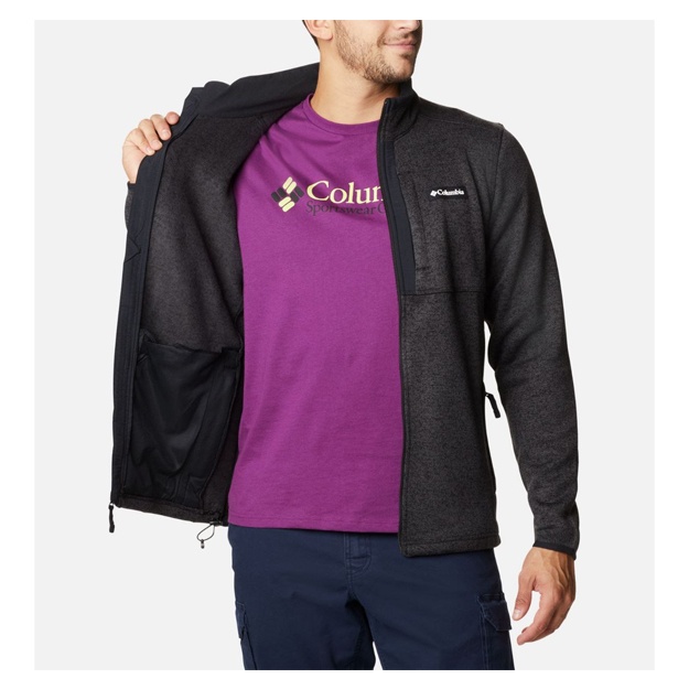 Мужской Свитер Columbia Weather FullZip XL темно-серый