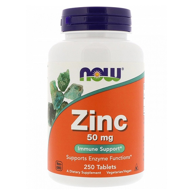 Sink Now Foods Zinc Gluconate 50 mg/250 ta tabletka