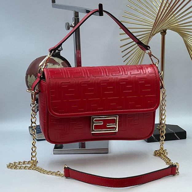 Ayollar Sumkasi Fendi Roma Geanta ART OL 2549 qizil