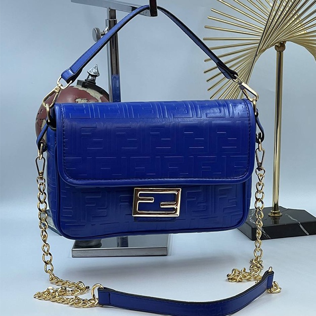 Ayollar Sumkasi Fendi Roma Geanta ART OL 2549 Ko‘k